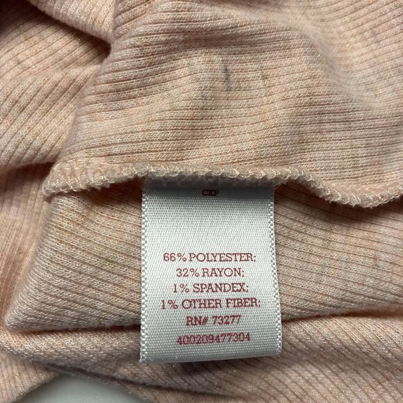 SO Keyhole Ribbed Top Pink Juniors Size M - Picture 3 of 6